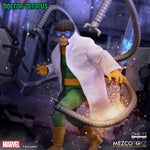 Doctor Octopus One:12 Collective action figure by New Meta featuring detailed Marvel villain with multiple robotic arms.