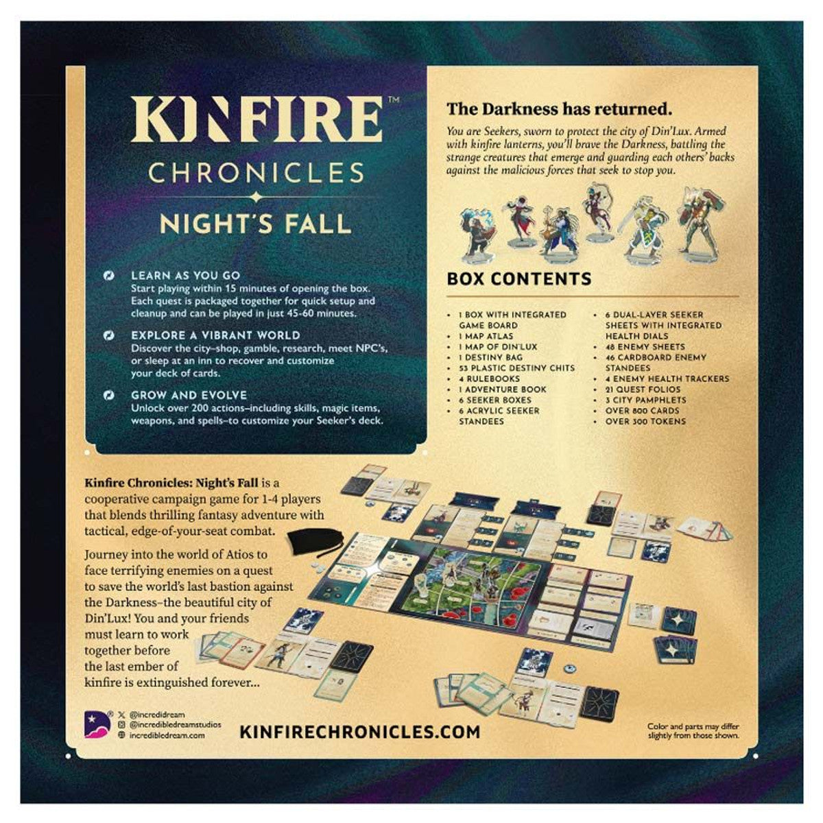Kinfire Chronicles: Night's Fall: 2nd Print Run