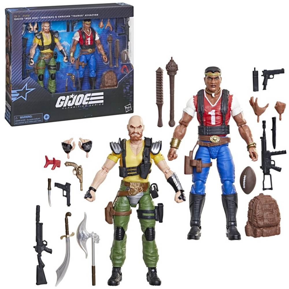 G.I. Joe Classified Series Red Dog and Taurus Action Figures