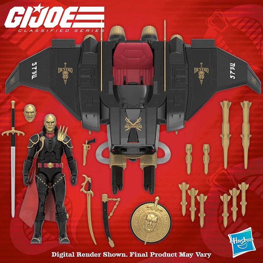 G.I. Joe Classified Series Destro & Iron Grenadier Despoiler
