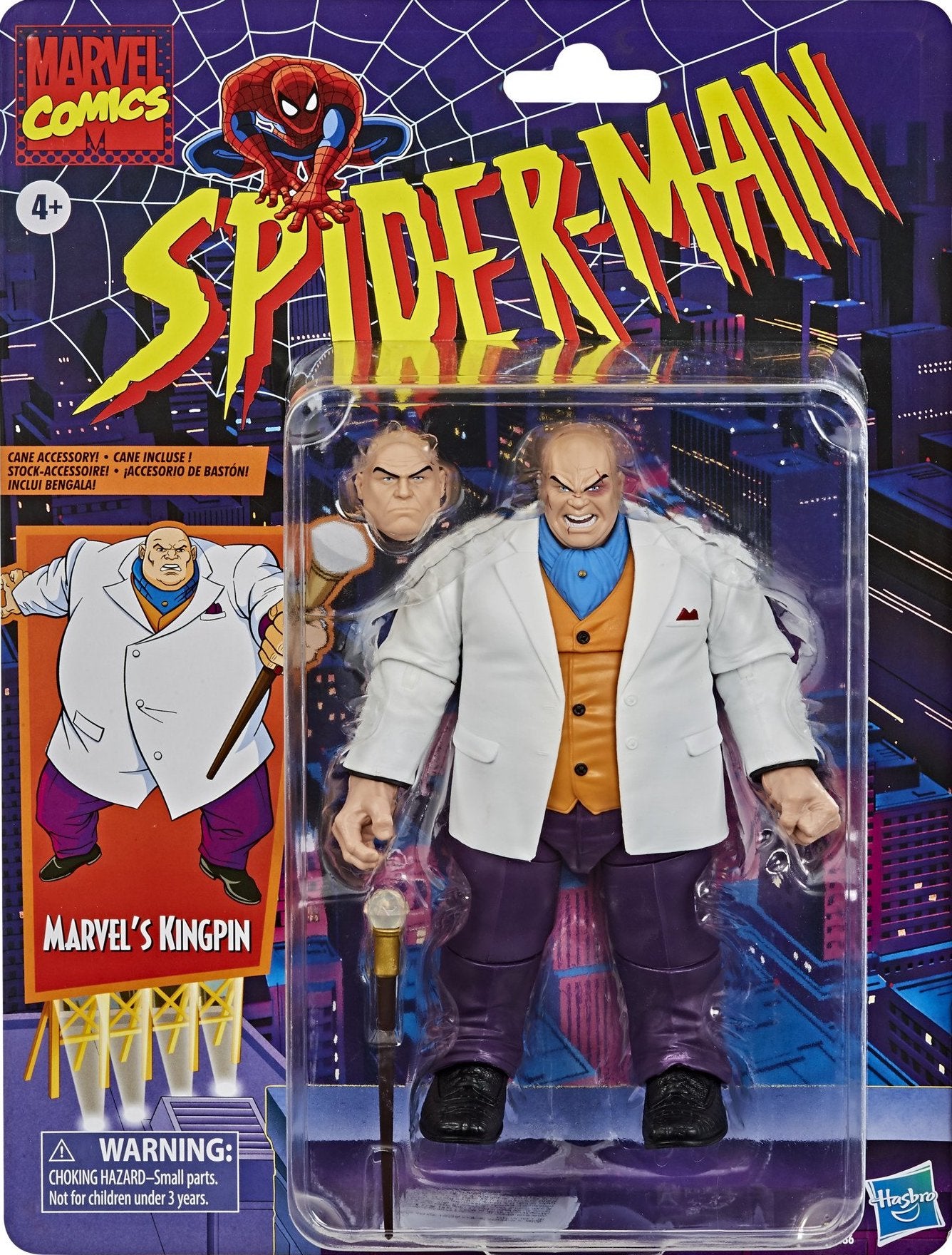 Marvel Hasbro Legends Series 6-inch Collectible Kingpin Action Figure Toy Vintage Collection