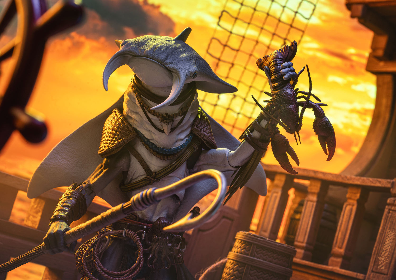 Mythic Legions: Dawns of Discovery Mobu (Fishers Guild) Action Figure