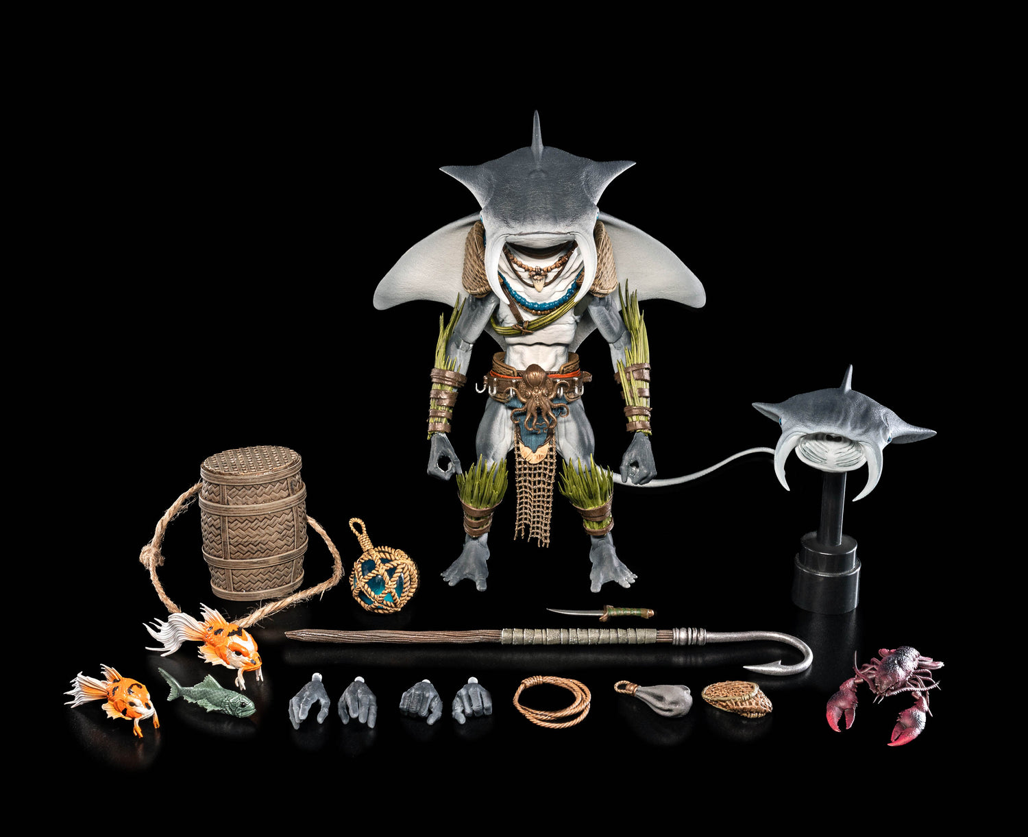 Mythic Legions: Dawns of Discovery Mobu (Fishers Guild) Action Figure