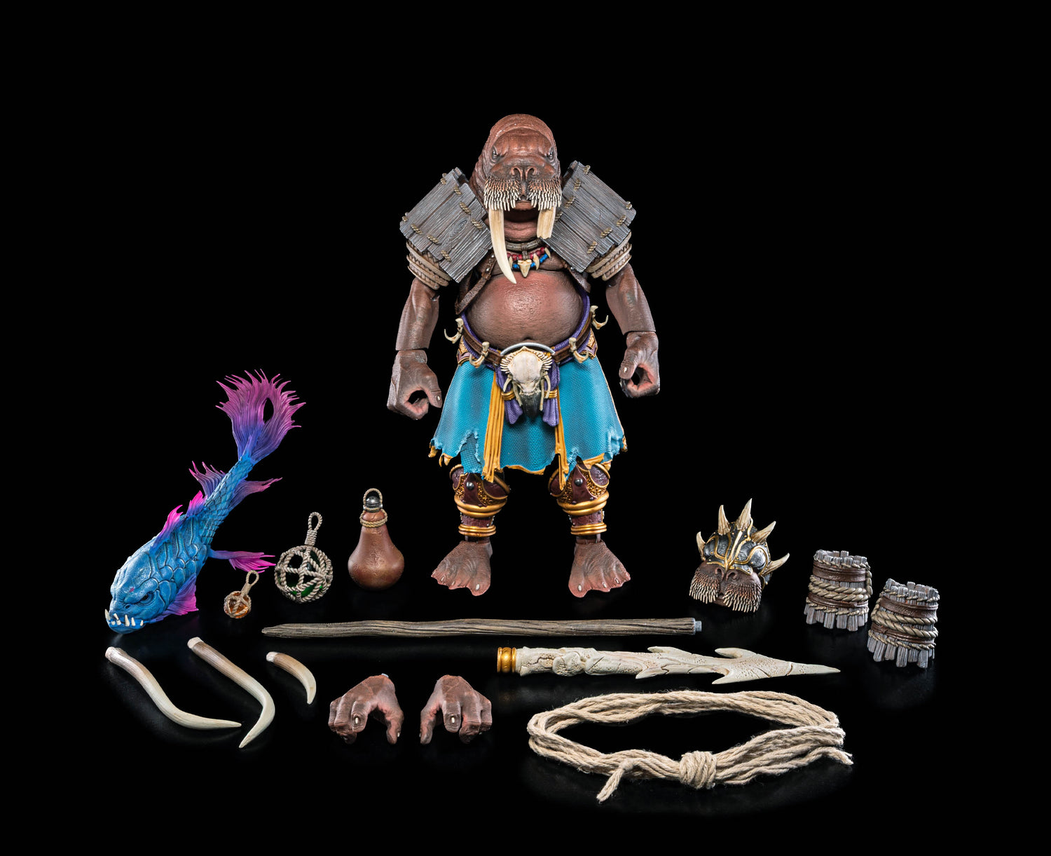 Mythic Legions: Dawns of Discovery Odobenn (Seafarers League) Orge-Scale Action Figure