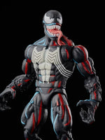 Marvel Legends Spider-Man Venom action figure from Hasbro's Retro Collection, featuring detailed sculpt and classic comic design.