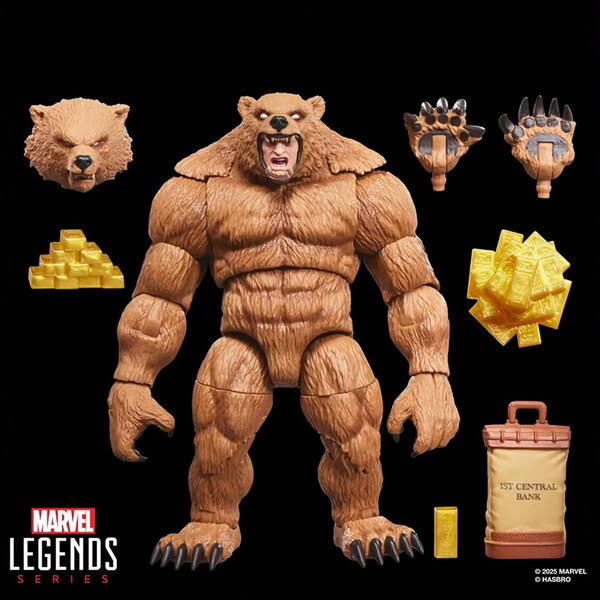 Marvel Legends Series Deluxe Marvel’s Grizzly